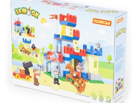 Конструктор "Макси" - "Замок" 120 эл. в коробке доставка оптом в Донецк