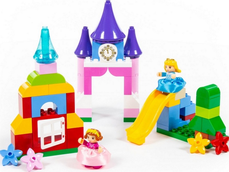Донецк игрушка оптом Конструктор "Макси" - "Весёлая принцесса" 70 эл. в коробке