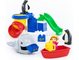 Конструктор "Макси" - "Зоопарк" 138 эл. в коробке доставка оптом в Донецк