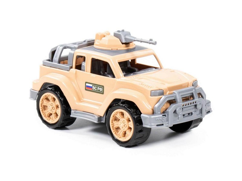 Донецк игрушка оптом Автомобиль джип военный-сафари "Легионер-мини" с 1-м пулемётом в сеточке