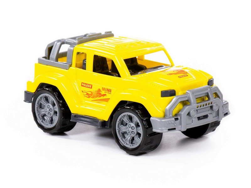 Донецк игрушка оптом Автомобиль "Легионер-мини" жёлтый в сеточке