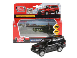 Машина металл. Mitsubishi Pajero 12 см, дв., багаж., инерц. Технопарк