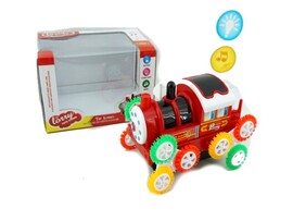 Перевертыш "Поезд" на бат. (свет, звук) 20*15*12 см в кор. 181 доставка оптом в Донецк