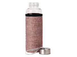 Бутылка для воды My bottle, 400 мл, розовый, в чехле. УД-6409
