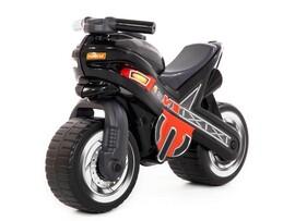 Каталка-мотоцикл "МХ" чёрная доставка оптом в Донецк