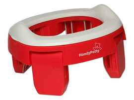 Дорожный горшок HandyPotty в сумке, коралловый. Арт. HP-250R