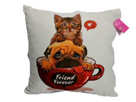 Подушка-игрушка Собака/кот VAP-068 доставка оптом в Донецк