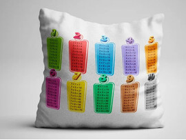 Подушка-игрушка Таблица умножения NPB_010 доставка оптом в Донецк