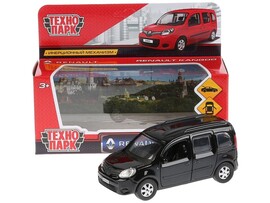 Технопарк. Машина "RENAULT KANGOO" металл. инерц. 12 см (открыв. двери, багажник) черный доставка оптом в Донецк