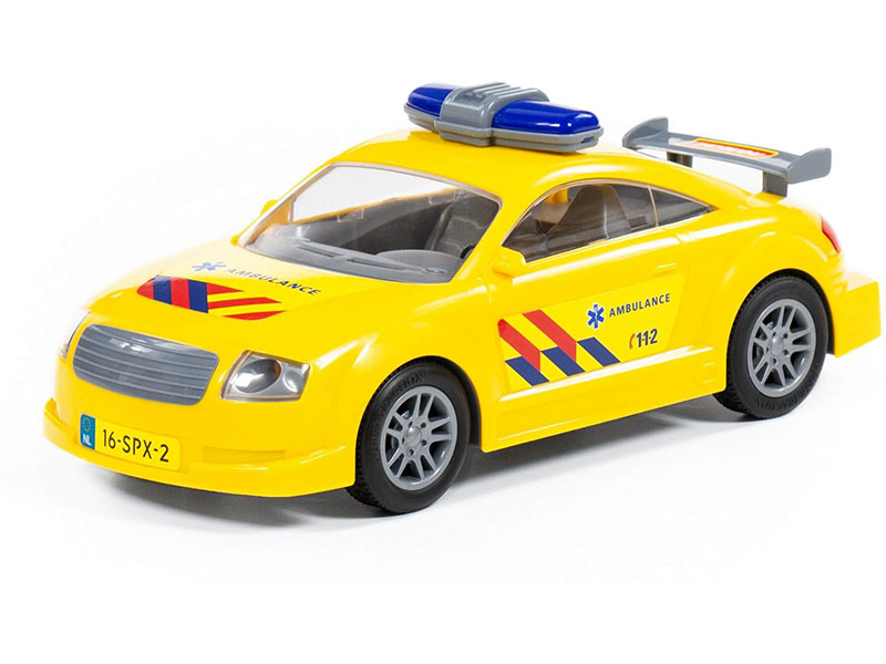 Автомобиль скорая помощь 27 см инерц. (NL) (в пакете)
