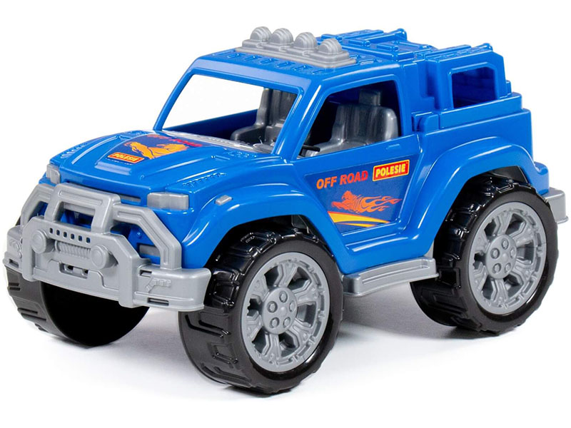 Автомобиль "Легионер" 27 см (синий) (в сеточке)