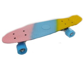 Пенни борд 56*14*10 см колеса ПУ цветной WX-213 доставка оптом в Донецк