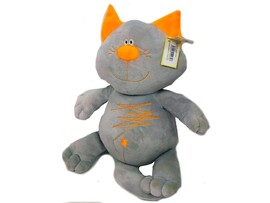 Кот Батон серый 27см 202012/13/27-2 доставка оптом в Донецк