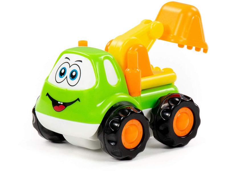 "Патрик", автомобиль-погрузчик 9 см инерционный (в пакете)