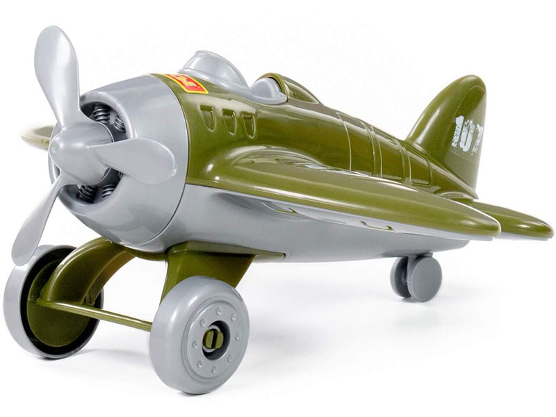 Самолёт "Омега" военный 22 см (в сеточке)