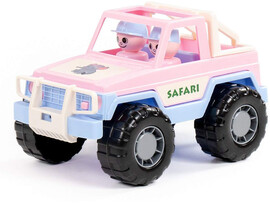 Автомобиль-джип "Сафари" 24 см (розовый)
