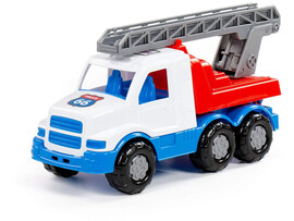 "Гоша", автомобиль-пожарная спецмашина 28 см (бело-синяя)