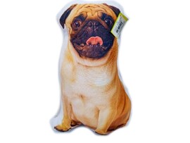Подушка-игрушка Собака Мопс 32см FPА-202 доставка оптом в Донецк