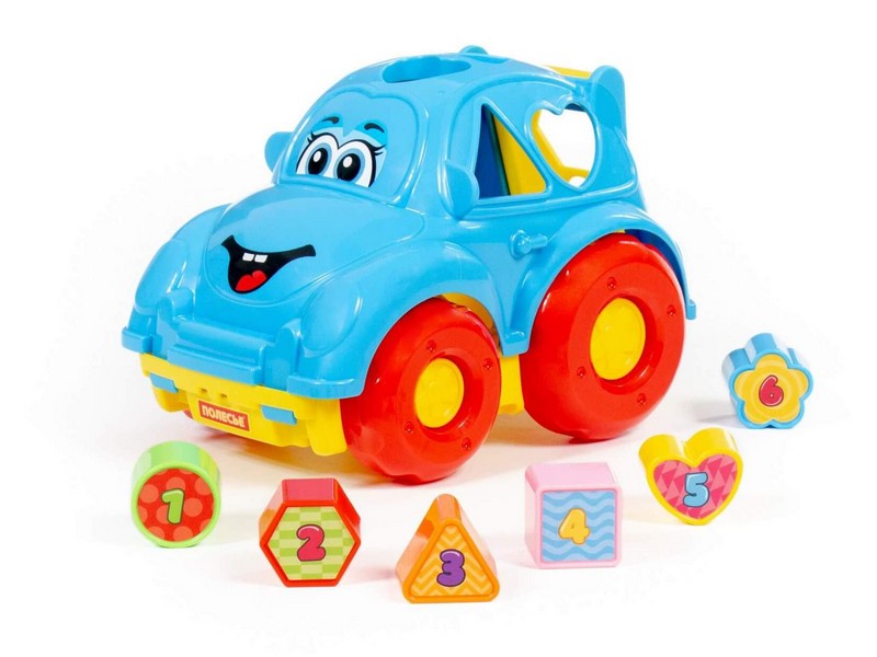 Донецк игрушка оптом Развивающая игрушка "Автомобиль легковой" в сеточке