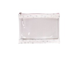 Папка для тетрадей А4+А5 БЕЛАЯ (ПВХ, молния сверху) ПТ-5900 доставка оптом в Донецк