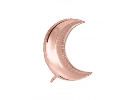 Шар-месяц Розовое золото 81см доставка оптом в Донецк