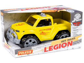 Автомобиль "Легион" №1 38 см (жёлтый) (в коробке)