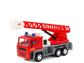 "Алмаз", автомобиль-пожарный 40 см инерционный в сеточке