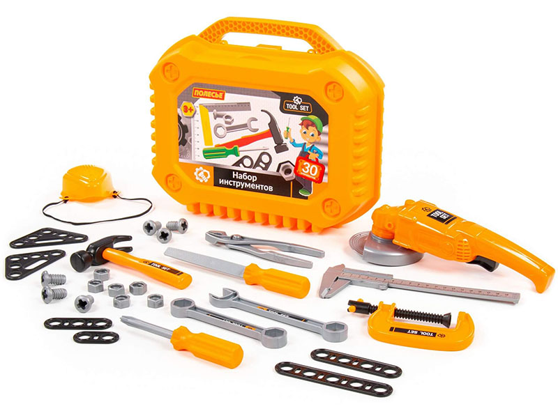 Набор инструментов №19 (30 элементов) (в чемоданчике)