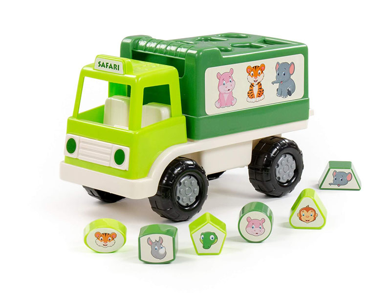 Грузовик "Забава" 26 см сафари (зелёный)