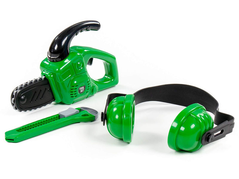 Набор инструментов №25 (бензопила, наушники, нож строительный)