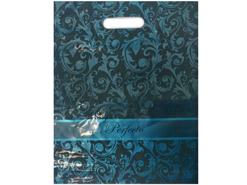 Донецк игрушка оптом Пакет полиэтиленовый вырубной «ПЕРФЕКТО УЛЬТРАМАРИН» 37*30см