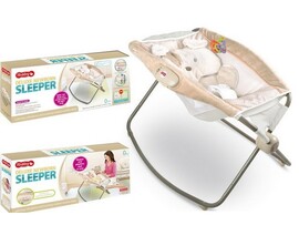 Люлька для новорожденных с вибрацией на бат. Max 11,3 кг. в кор. 68017 доставка оптом в Донецк