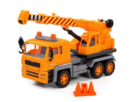 Автомобиль-кран инерц. "Алмаз" в сеточке доставка оптом в Донецк