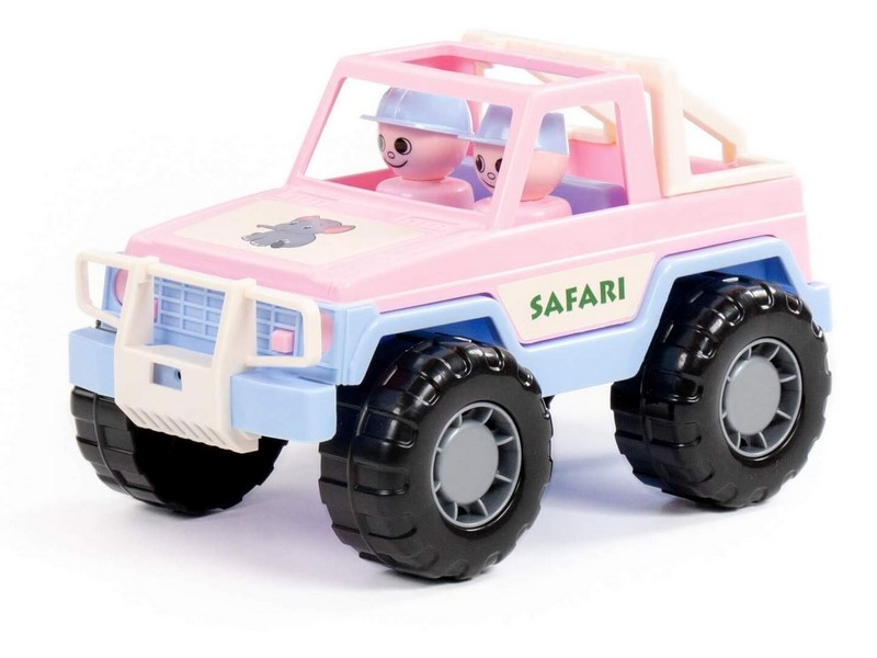Донецк игрушка оптом Автомобиль-джип "Сафари" розовый