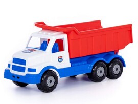 Автомобиль-самосвал "Сталкер" бело-синий доставка оптом в Донецк