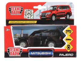 Технопарк. Машина «MITSUBISHI PAJERO» металл. инерц. 12 см (открыв. двери, багажник) доставка оптом в Донецк