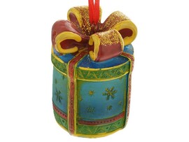Подвеска елочная ПОДАРОК из полирезины 6,2см 34597 доставка оптом в Донецк
