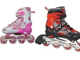 Ролики 39-42 р. ( металл. рама, свет. колеса) в сумке 906L доставка оптом в Донецк