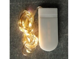 Гирлянда-проволока 1,9 м, 20 теплых белых ламп на бат. НУ-3648 доставка оптом в Донецк