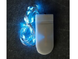 Гирлянда-проволока 1,9 м, 20 голубых ламп на бат. НУ-3649 доставка оптом в Донецк