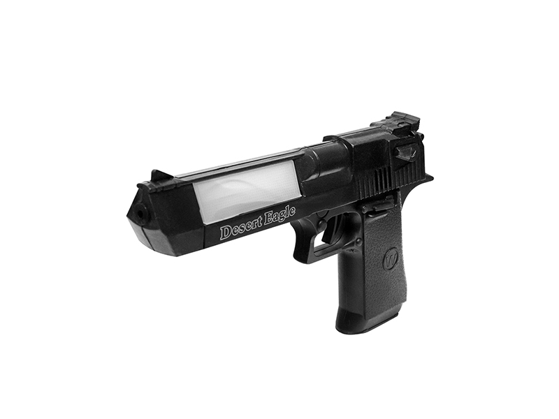 Пистолет "Полиция" 18 см, звук, свет, ИК луч, в пак. Арт. M1184-1