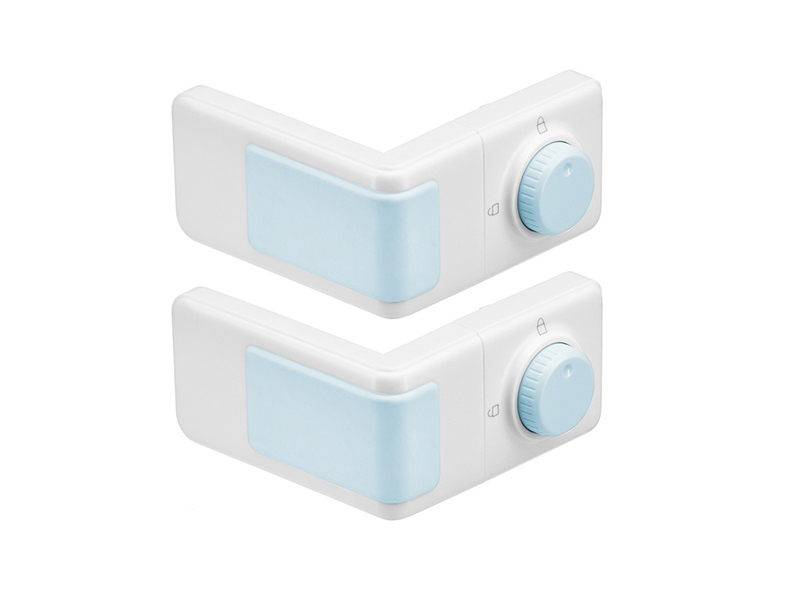 Блокиратор угловой для комода, с переключателем 2 шт. Арт. RDG-007