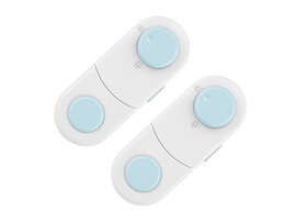 Блокиратор короткий для створок, с переключателем, 2 шт