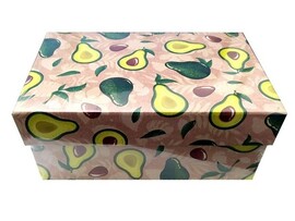 Набор прямоугольных коробок 3 в 1 «АВОКАДО» (19*12*7,5-15*10*5см) КОР-8420 доставка оптом в Донецк