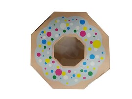 Коробка складная "ПОНЧИК" (8*8*4см) КОР-7341 доставка оптом в Донецк