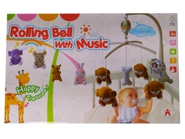 Мобиль (свет) на бат. 40*25*6 см в кор. XQT717 доставка оптом в Донецк