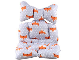 Матрасик в коляску 63*37 см в пак. 34569-41 доставка оптом в Донецк