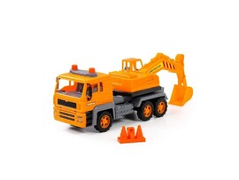 Автомобиль-экскаватор инерц. "Алмаз" в сеточке доставка оптом в Донецк