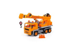 Автомобиль-кран инерц. "Алмаз" №2 в сеточке доставка оптом в Донецк