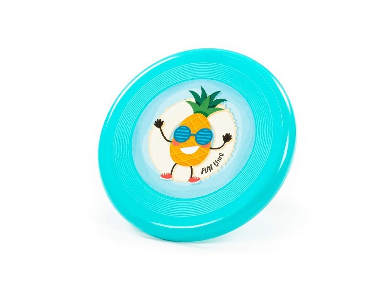 Донецк игрушка оптом Летающая тарелка Ø205 мм бирюзовая